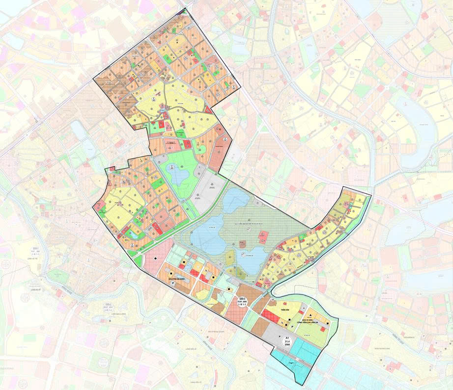 Quy hoạch phân khu đô thị trên địa bàn phường Thanh Liệt, Thành phố Hà Nội